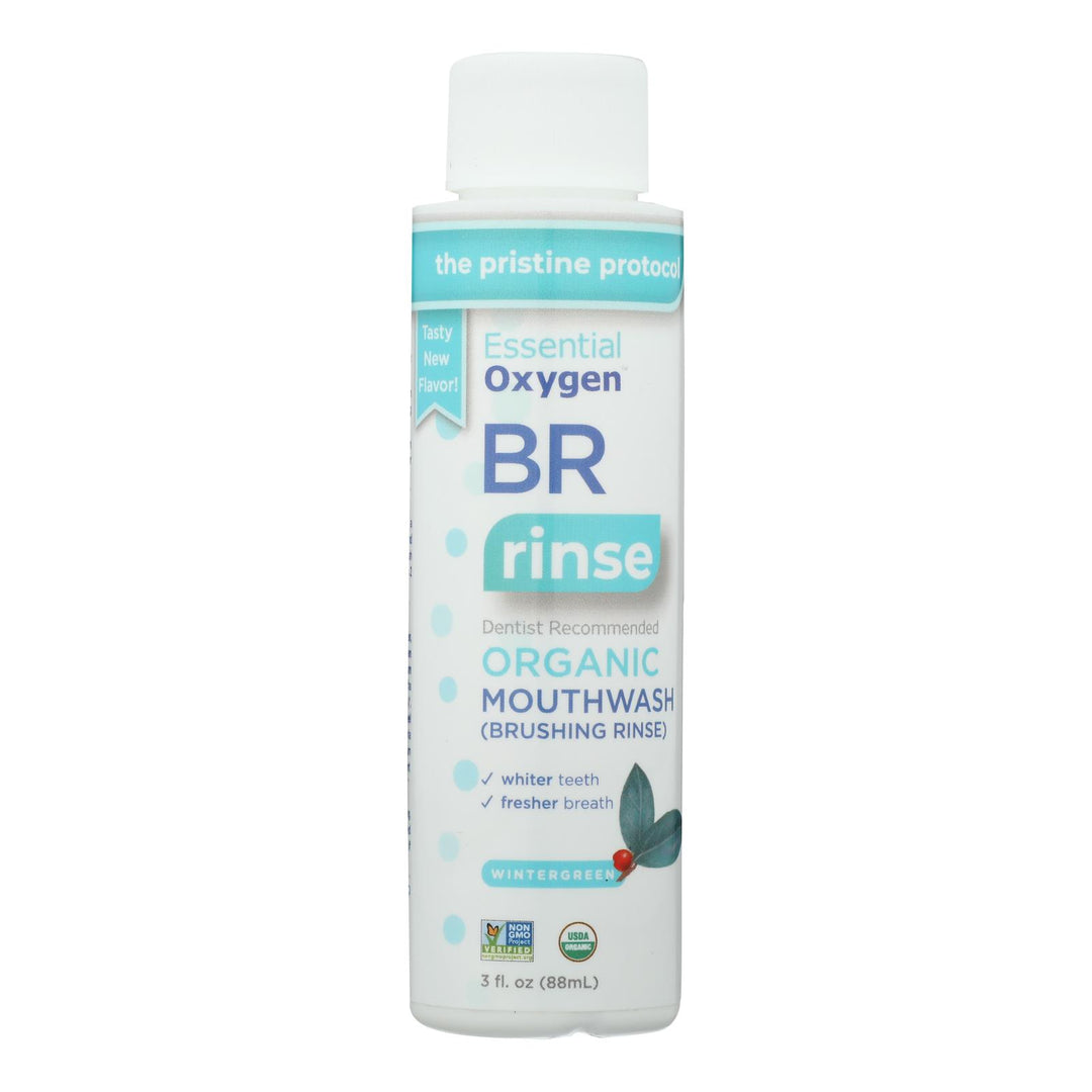 Essential Oxygen - Mouthwash Wintergreen - 1 Each-3 Fz - Maras Green